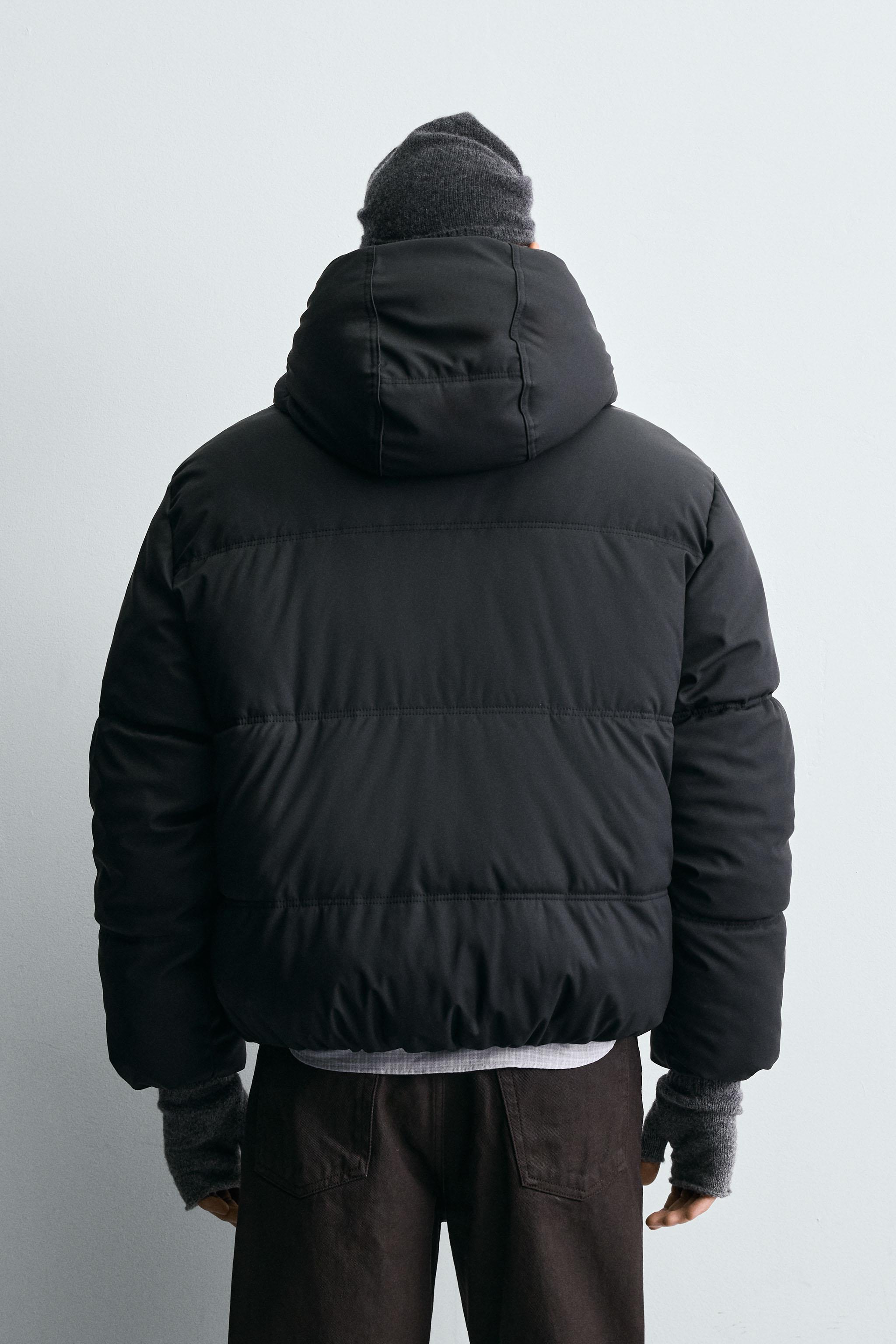 RUBBERIZED COMBINATION PUFFER JACKET